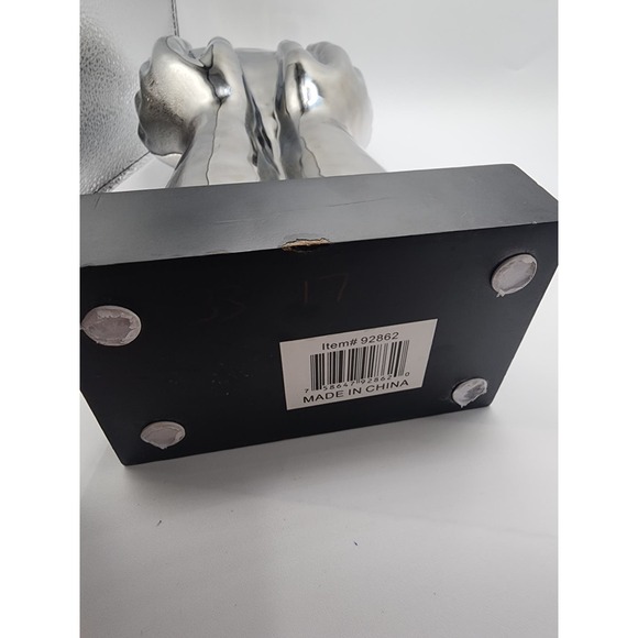 12 Ceramic Head in Hands Sculpture - Picture 3 of 4